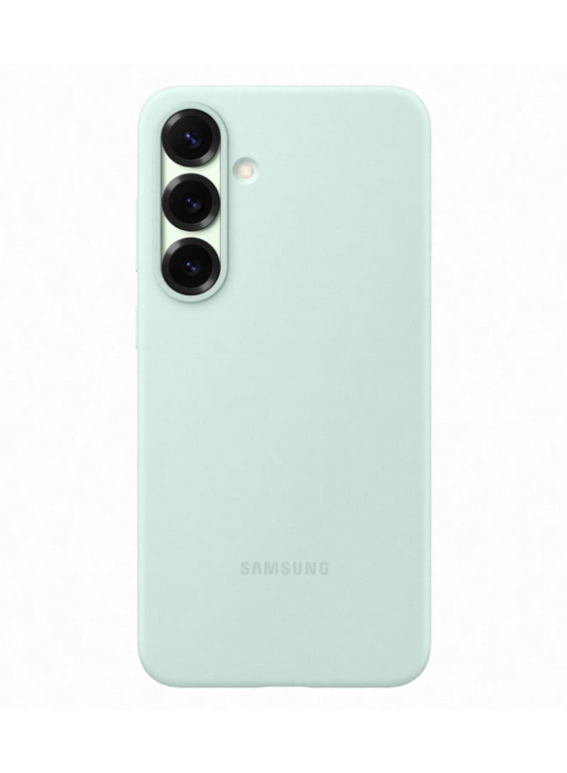 Samsung Galaxy S25 Plus Genuine Silicone Phone Case, Mint - Image 1