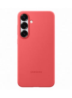 سامسونج Galaxy S25 Plus Genuine Silicone Phone Case, Red  - Image 3