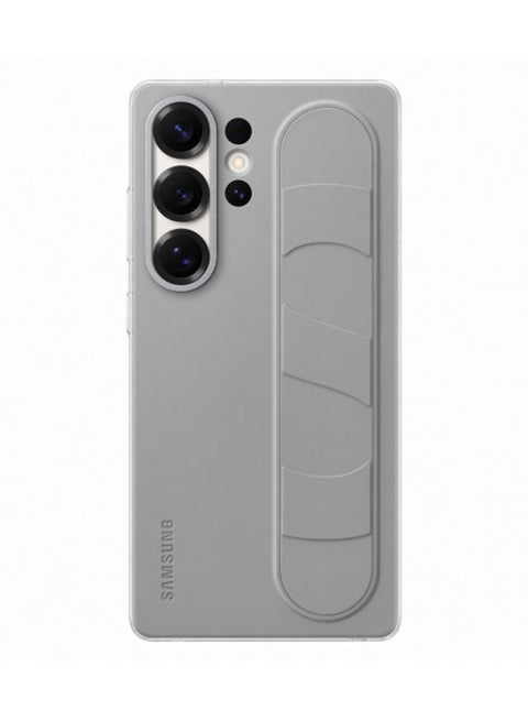 Galaxy S25 Ultra Genuine Standing Grip Phone Case, Gray