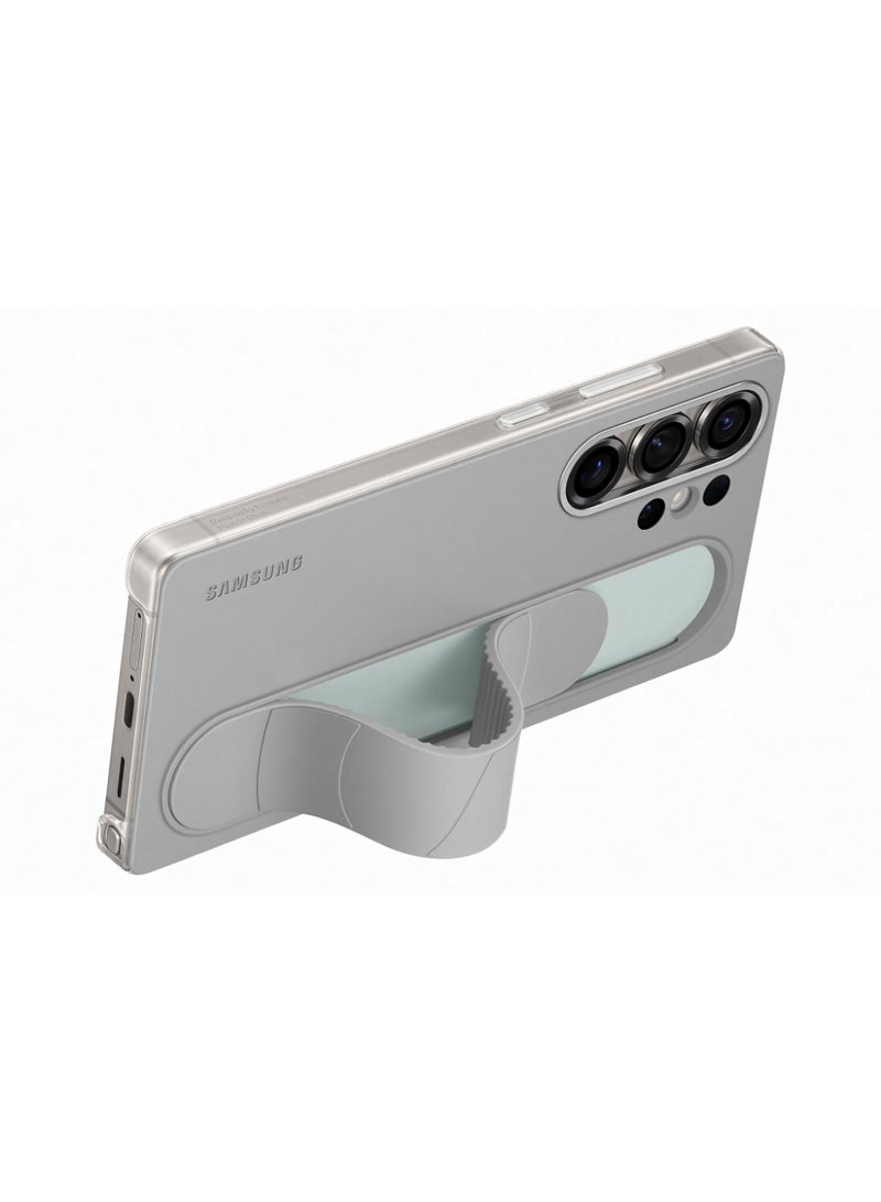 Samsung - Galaxy S25 Ultra Genuine Standing Grip Phone Case, Gray - Image 1