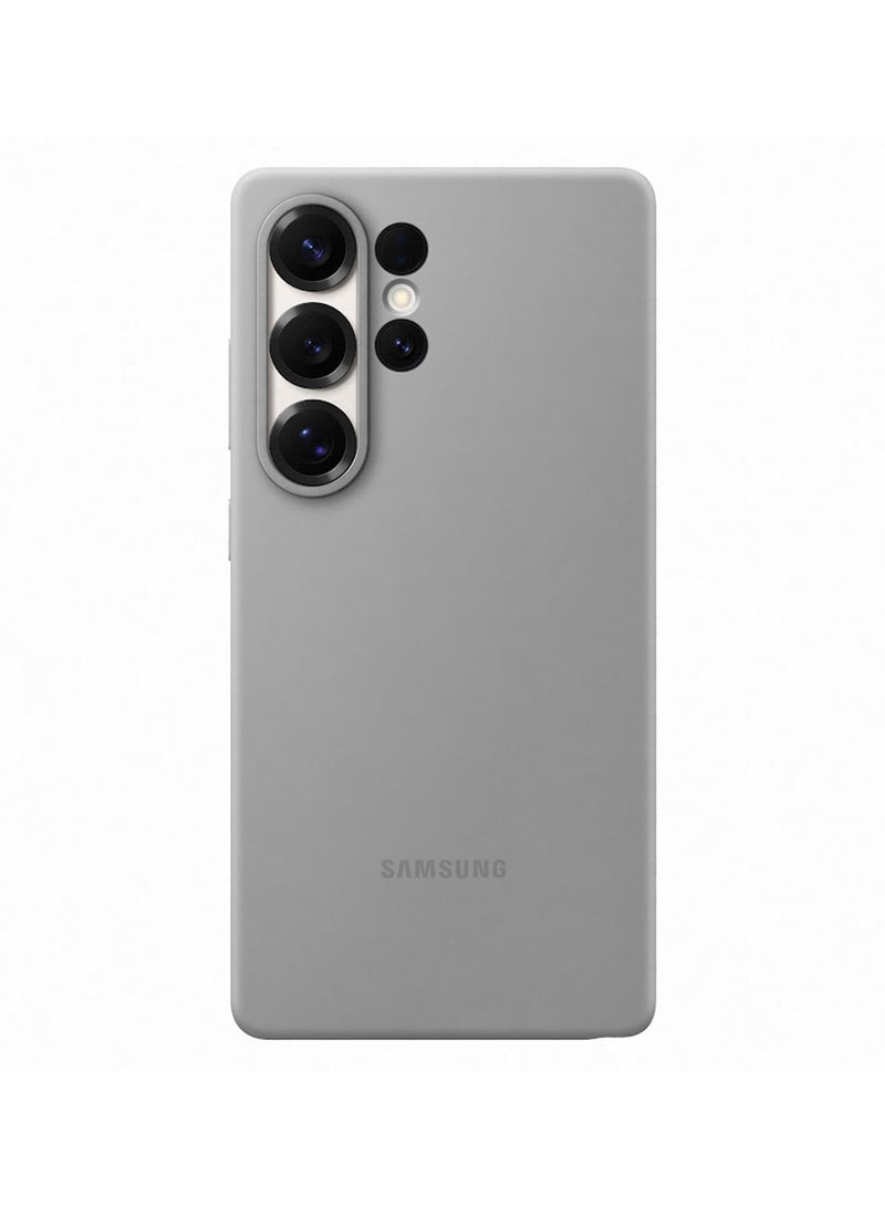 Samsung Galaxy S25 Ultra Genuine Silicone Phone Case Grey  - Image 1