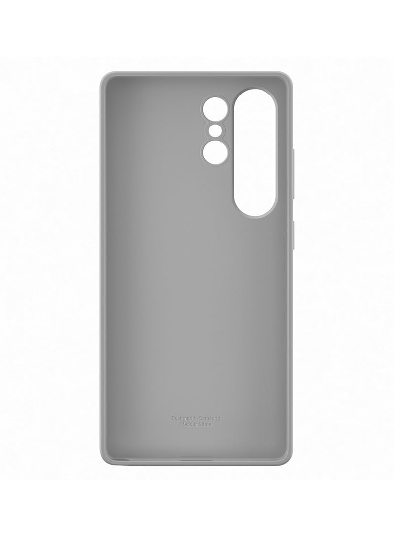 Samsung Galaxy S25 Ultra Genuine Silicone Phone Case Grey  - Image 5