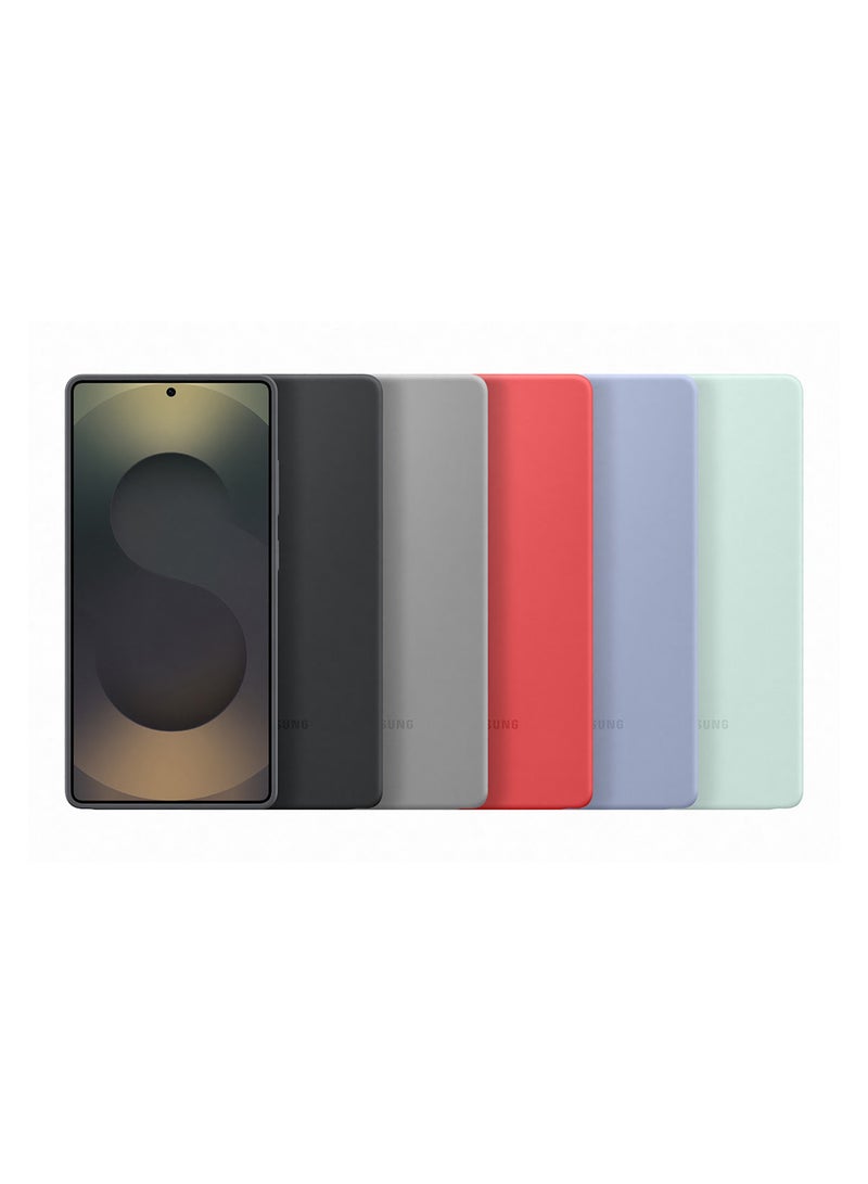 Galaxy S25 Ultra Genuine Silicone Phone Case Grey