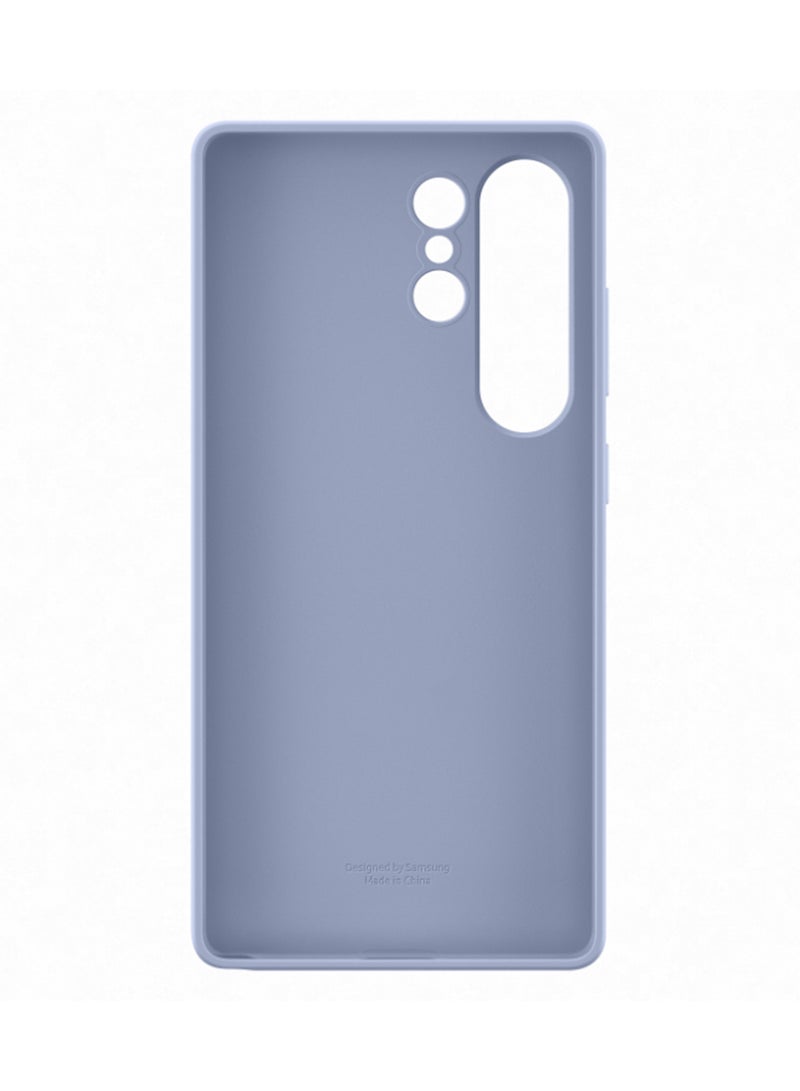 Samsung - Galaxy S25 Ultra Genuine Silicone Phone Case, Light Blue - Image 1