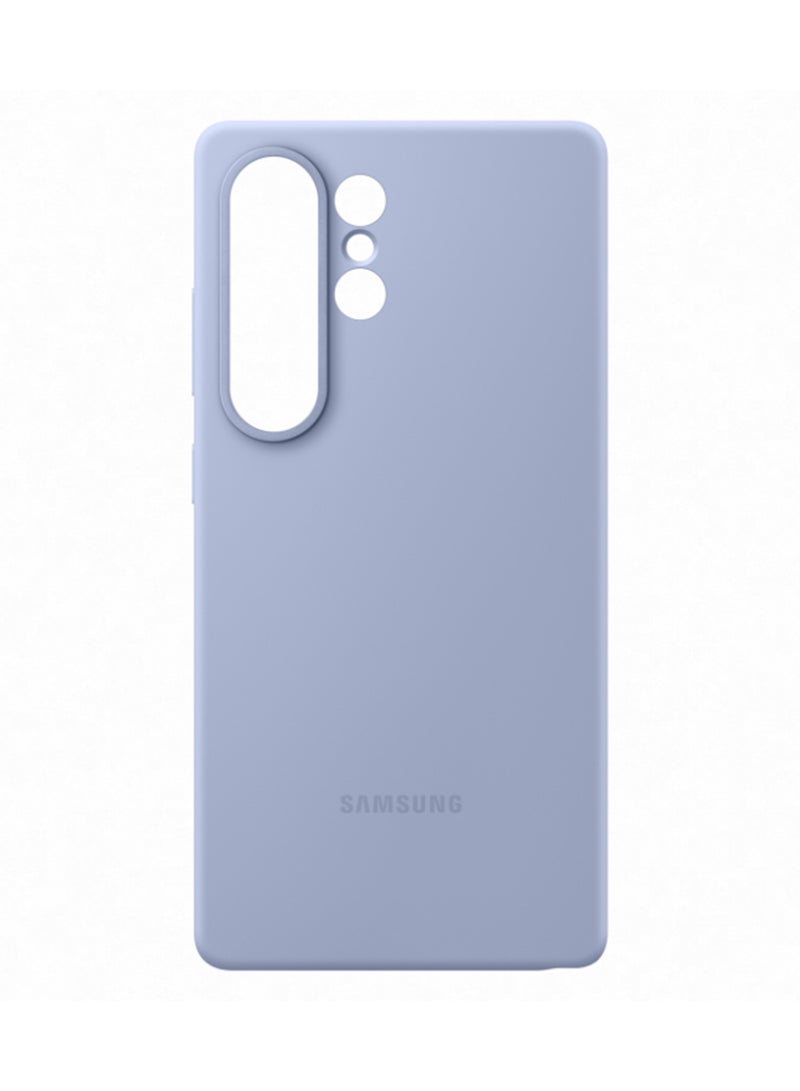 Samsung - Galaxy S25 Ultra Genuine Silicone Phone Case, Light Blue - Image 1