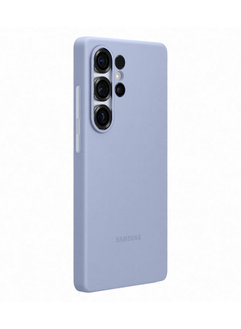 Samsung - Galaxy S25 Ultra Genuine Silicone Phone Case, Light Blue - Image 1