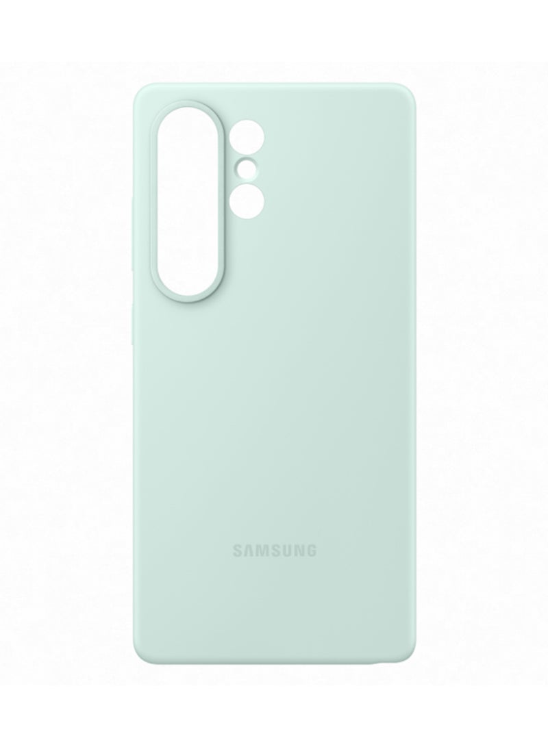 Samsung - Galaxy S25 Ultra Genuine Silicone Phone Case, Mint - Image 1