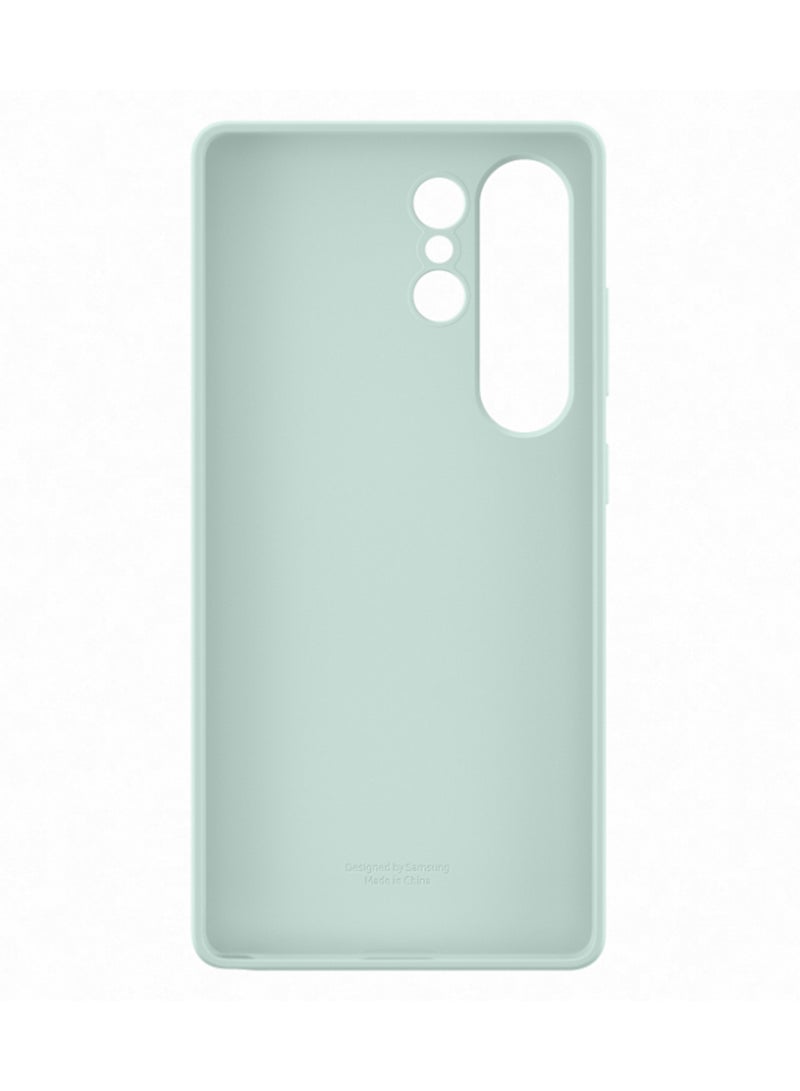 Samsung - Galaxy S25 Ultra Genuine Silicone Phone Case, Mint - Image 1