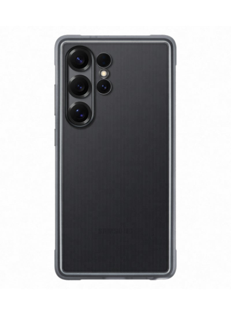 Samsung - Galaxy S25 Ultra Genuine Flipsuit Ragged Phone Case, Black - Image 1