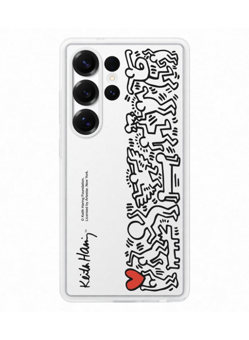 Samsung Galaxy S25 Ultra Genuine Flipsuit Phone Case, White  - Image 1