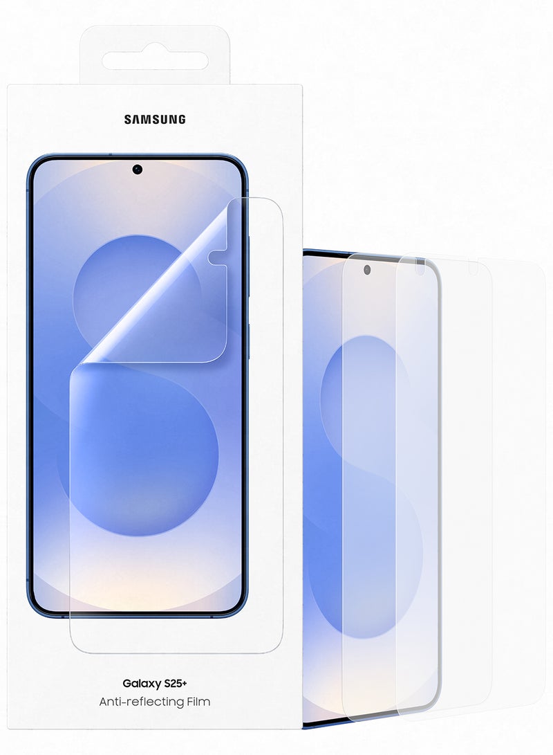 Samsung Galaxy S25 Plus Genuine Anti-Reflecting Film, Clear  - Image 1