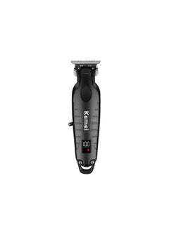 كيمي KM-2293 Professional T-Blade Gapless Shaving Hair Trimmer with LCD Display for Barbers  - Image 3