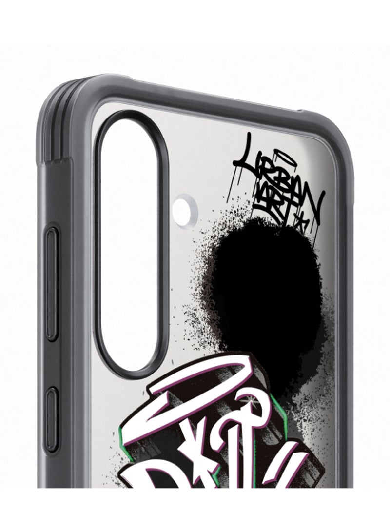 Samsung Galaxy S25 Genuine Flipsuit Ragged Phone Case, Black  - Image 5