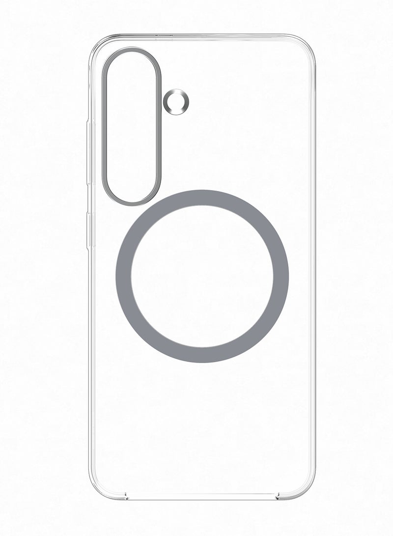Samsung Galaxy S25 Clear Magnet Case Clear - Image 1