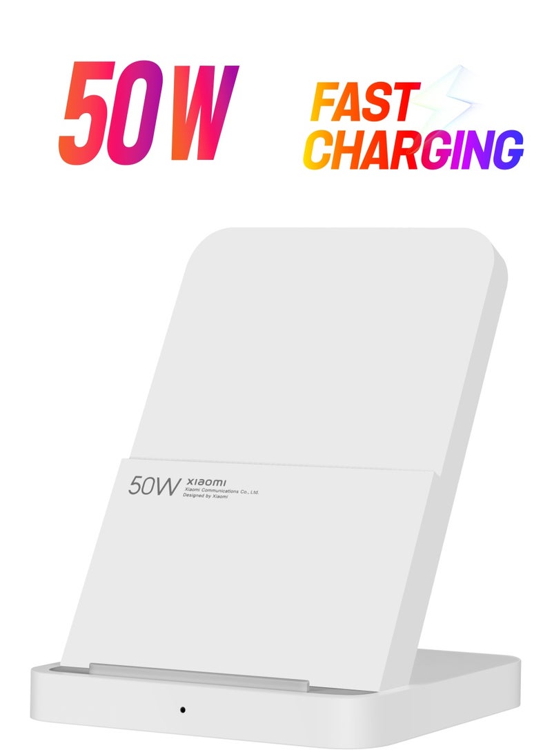 Xiaomi 50W Wireless Charging Stand Pro White - Image 1