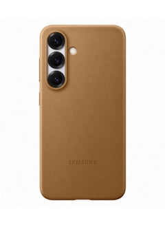 سامسونج Galaxy S25 Genuine Kindsuit Phone Case, Camel  - Image 1