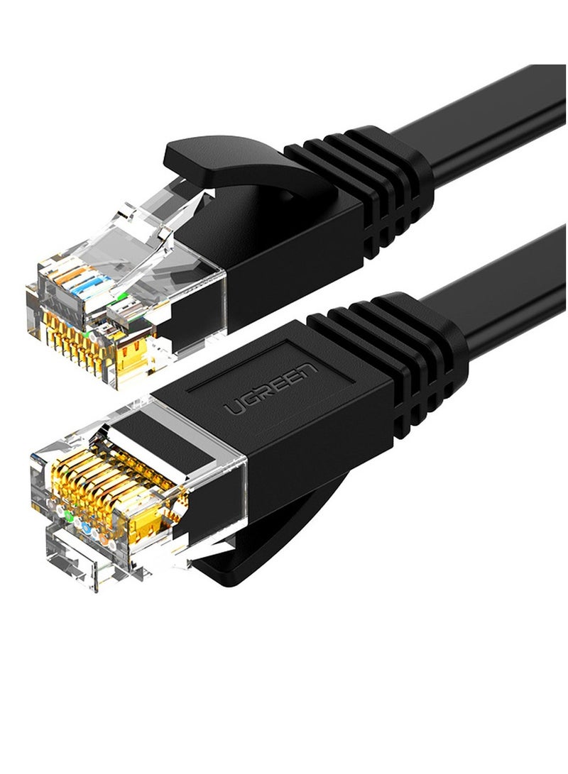Ugreen UGREEN 50182 NW102 Cat 6 U/UTP LAN Flat Cable 30m -Black BLACK  - Image 1