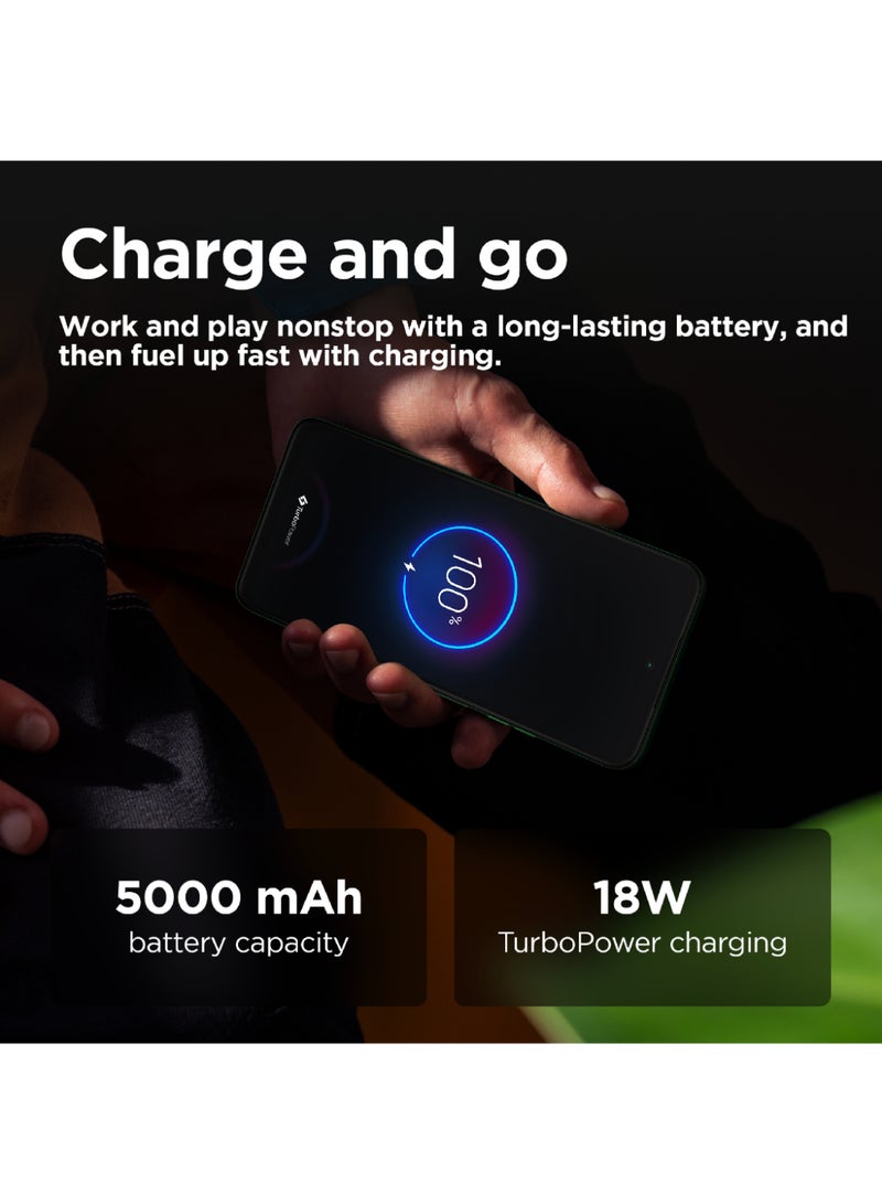 Motorola G35 Dual SIM Leaf Green 8GB RAM 256GB 5G - Middle East Version - Image 3