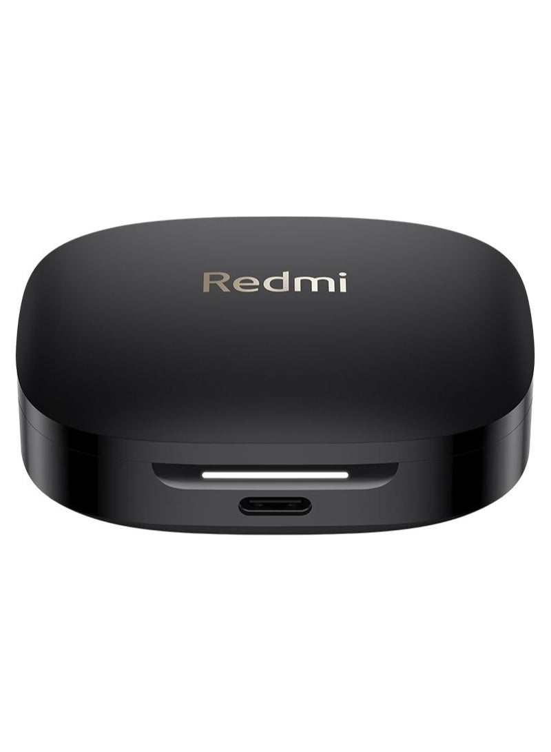 Xiaomi - Xiaomi Redmi Buds 6 Wireless Earbuds, Bluetooth 5.4, Dual-Mic AI Noise Reduction, Up to 42 Hours Listening Time, Lightweight Design, Black - Image 1