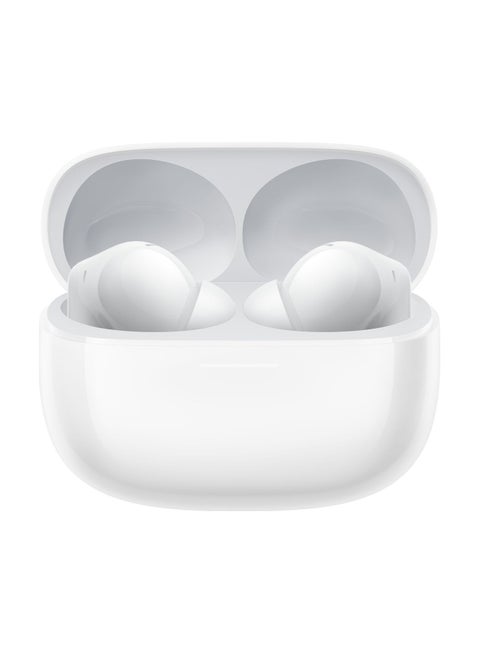 Xiaomi Redmi Buds 6 Pro Glacier White - 36h Battery Life, Triple Driver Hi-Fi Sound, 55 dB ANC, 20 ANC Levels, 3 Transparency Modes, Immersive 3D Audio, Bluetooth 5.3, Google Fast Pair, Hi-Res Audio Glacier White