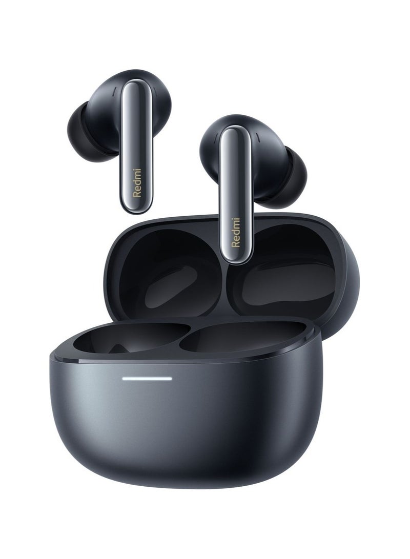 Xiaomi - Xiaomi Redmi Buds 6 Pro Black - 36h Battery Life, Triple Driver Hi-Fi Sound, 55 dB ANC, 20 ANC Levels, 3 Transparency Modes, Immersive 3D Audio, Bluetooth 5.3, Google Fast Pair, Hi-Res Audio Space Black - Image 1