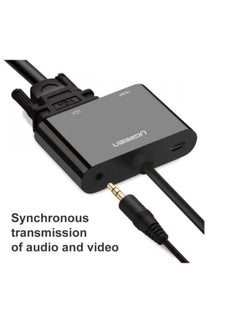 يو جرين HDMI to HDMI and VGA Converter - BLACK  - Image 2