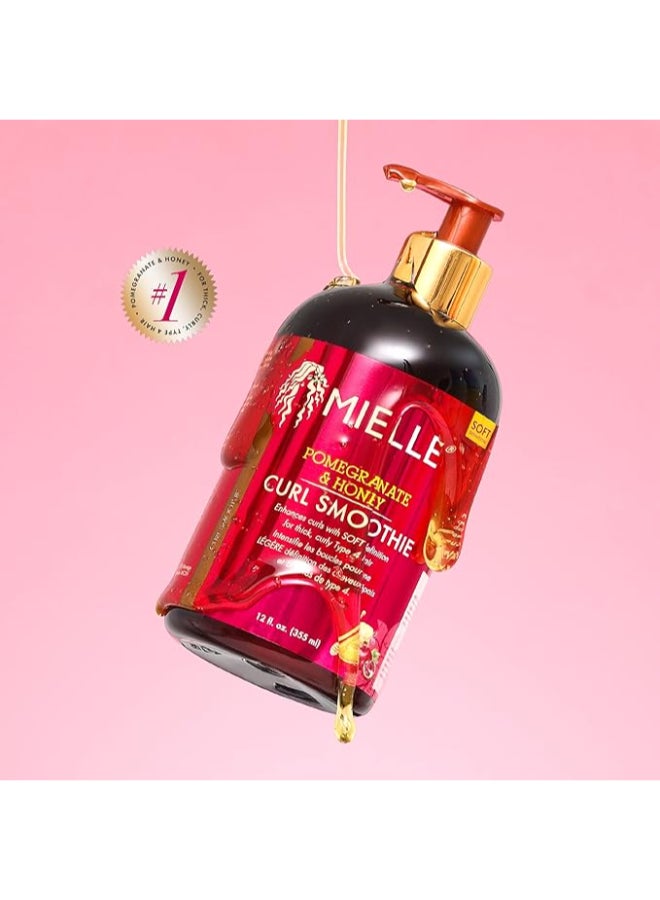 MIELLE Pomegranate And Honey Curl Smoothie 355ml  - Image 5