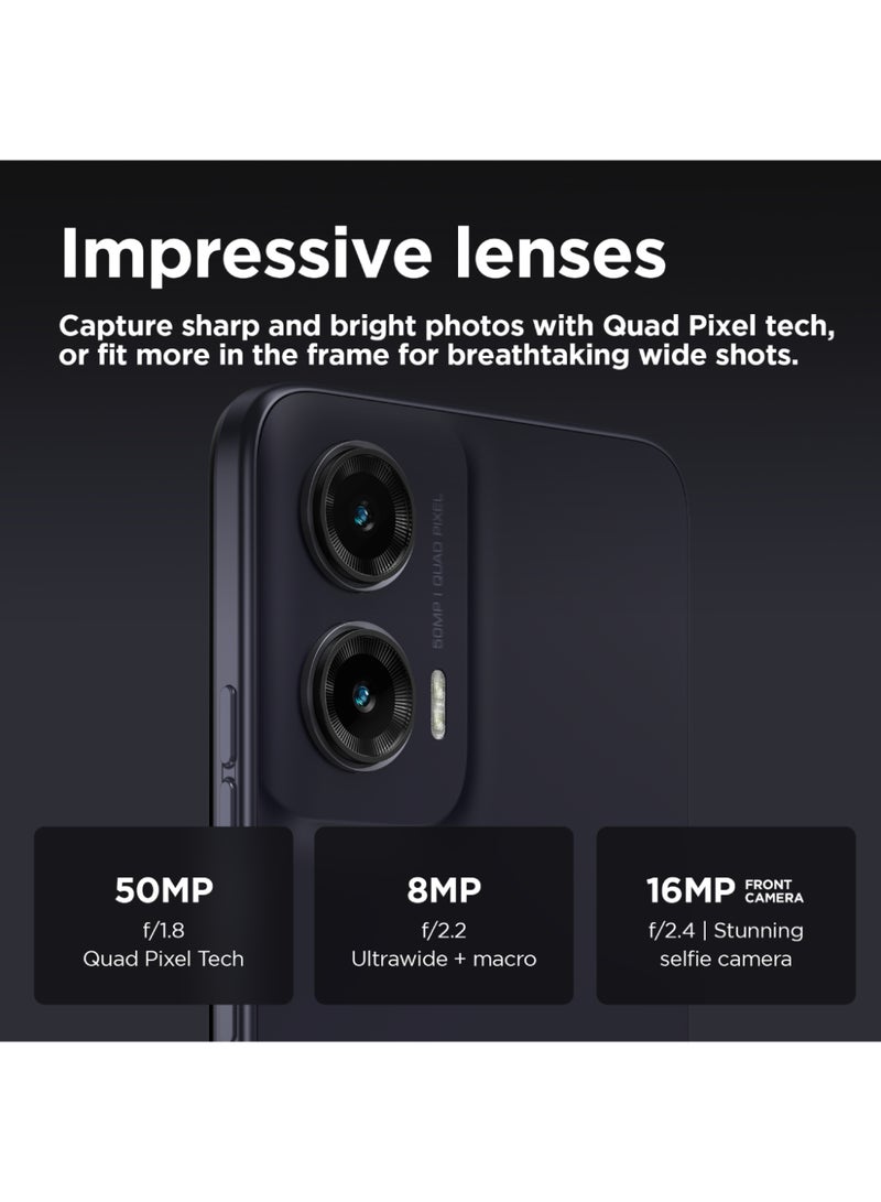 Motorola G35 Dual SIM Midnight Black 8GB RAM 256GB 5G - Middle East Version - Image 5