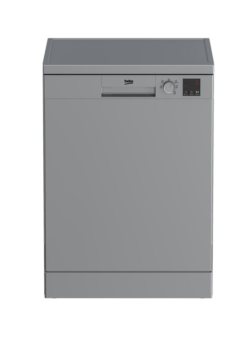 بيكو Dishwasher (13 place settings, Freestanding, Full-size) DVN05325X Silver  - Image 1