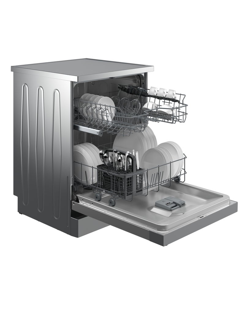 بيكو Dishwasher (13 place settings, Freestanding, Full-size) DVN05325X Silver  - Image 3
