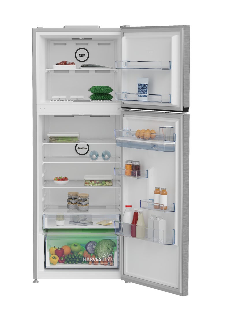 بيكو Fridge, 477 L,Inverter Motor (Freezer Top, 70 cm),Digital Control, Water Dispenser 477 L B3RDNE500LDXB Silver  - Image 3