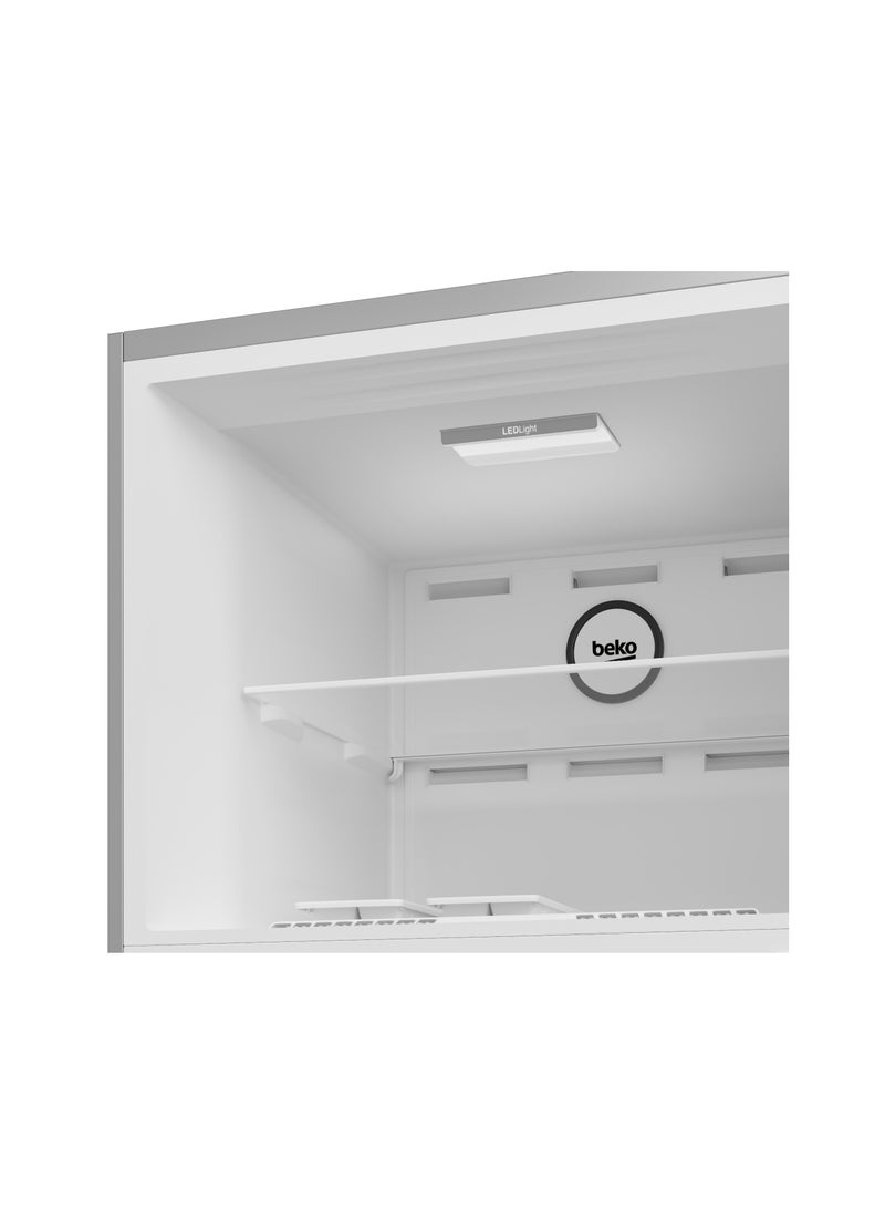 بيكو Fridge, 477 L,Inverter Motor (Freezer Top, 70 cm),Digital Control, Water Dispenser 477 L B3RDNE500LDXB Silver  - Image 4