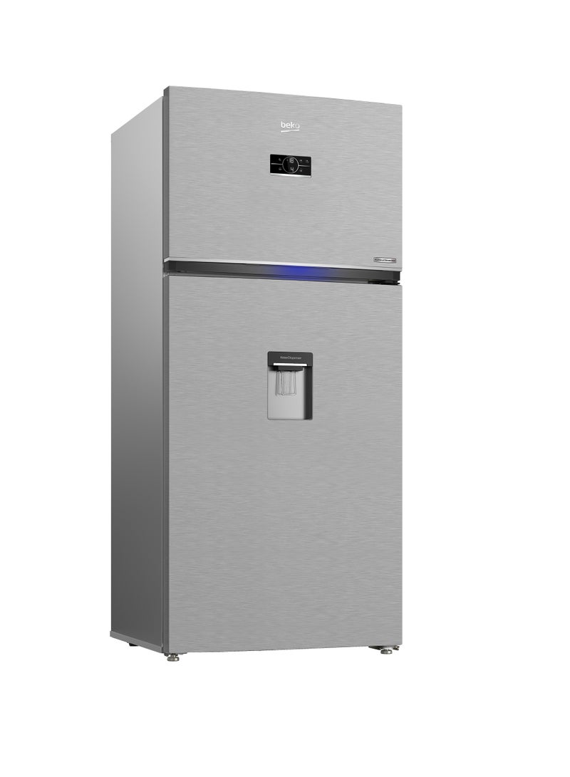 Refrigerator, (Freezer Top, 83.2 cm),Inverter, No Frost,Water Dispenser 630 L RDNE650E60XP Silver