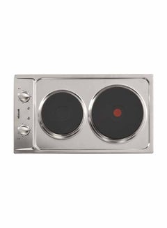 Gorenje 2-Burner Countertop Electric Hob EM300E Silver/Black  - Image 1