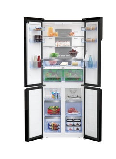 Beko Refrigerator,Inverter, No Frost (Multi-door, 76 cm) 450 L GNE480E20ZBH Black  - Image 3