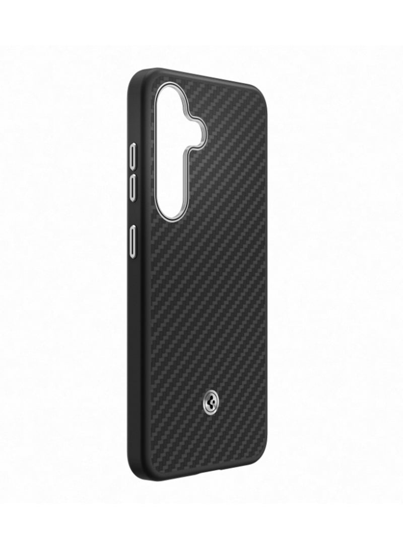 Spigen Galaxy S25 Enzo Aramid Phone Case Black  - Image 4