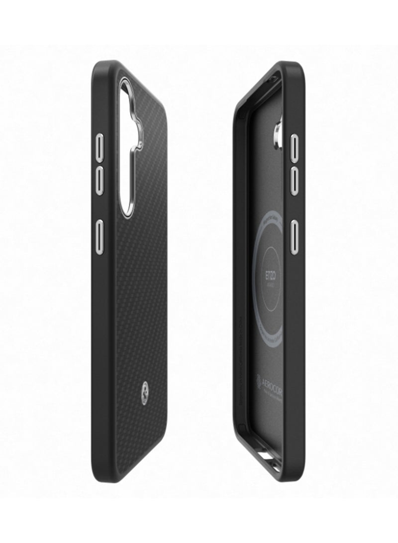 Spigen Galaxy S25 Enzo Aramid Phone Case Black  - Image 5