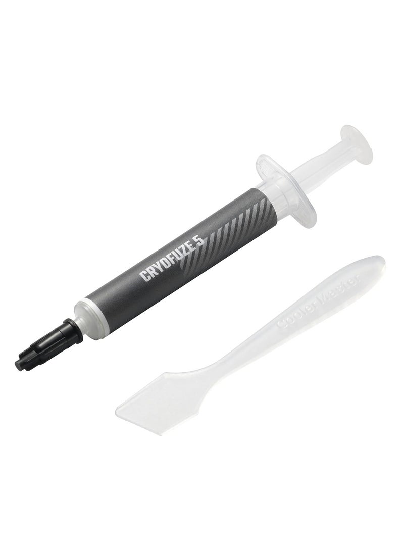 كولر ماستر - CryoFuze 5 Premium Performance Thermal Paste | 3 Grams | Thermal Compound (for GPU, CPU, Consoles, Laptops Graphics Cards, Heat Sinks) Multicolour - Image 1