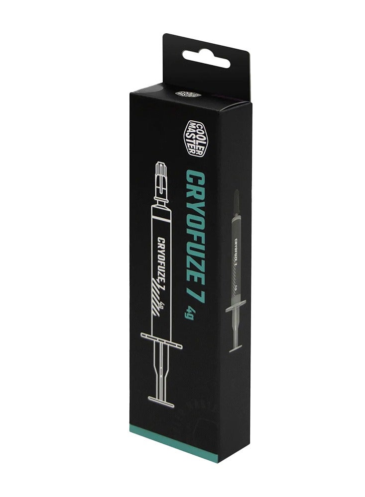 COOLER MASTER - CryoFuze 7 Premium Performance Thermal Paste | 4 Grams | Thermal Compound (for GPU, CPU, Consoles, Laptops Graphics Cards, Heat Sinks) – Multicolour - Image 1