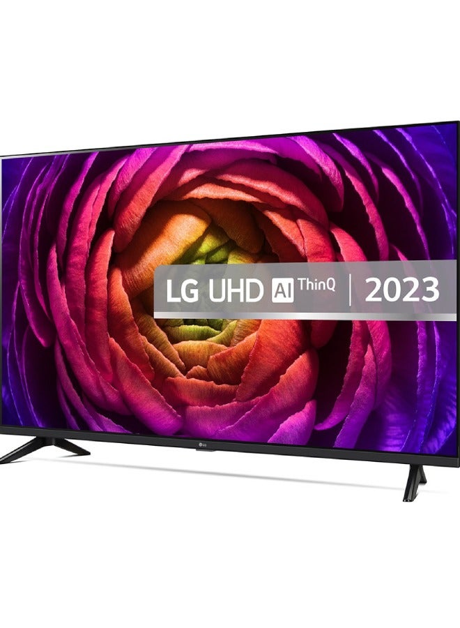 إل جي 55 inch  4K Smart TV UHD 6O Hz 55UR73006LA Black  - Image 2