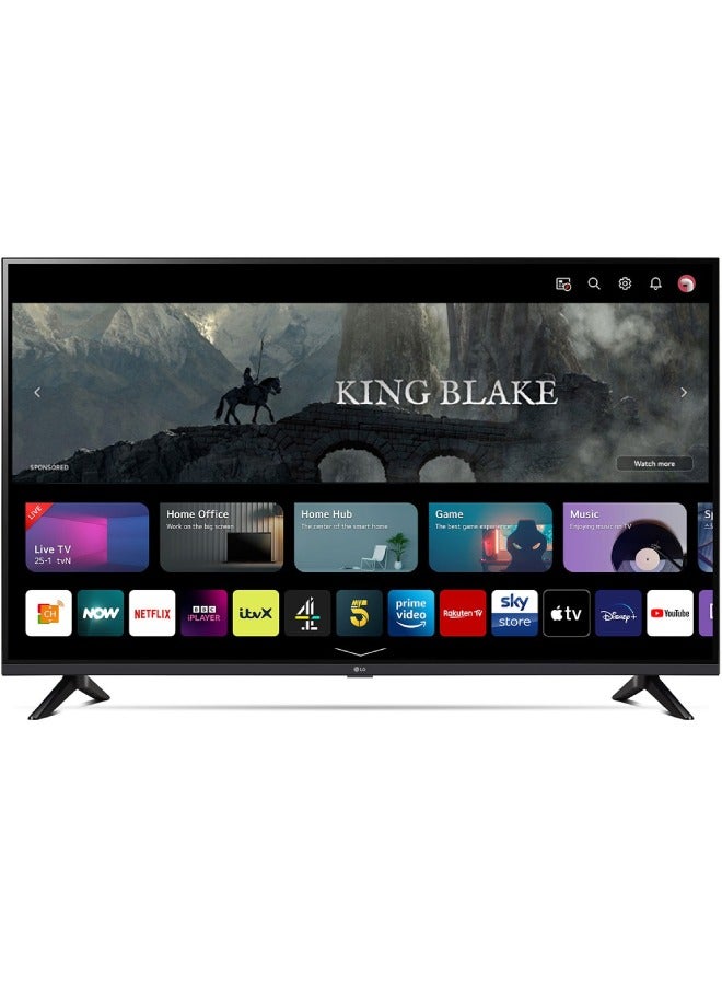 إل جي 55 inch  4K Smart TV UHD 6O Hz 55UR73006LA Black  - Image 4