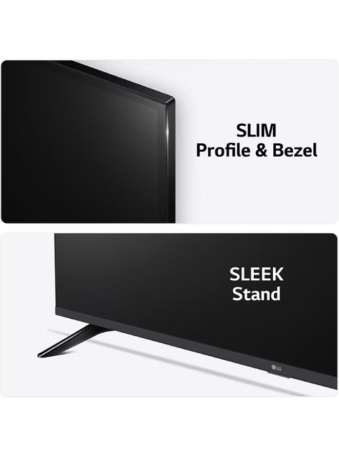 إل جي 55 inch  4K Smart TV UHD 6O Hz 55UR73006LA Black  - Image 3