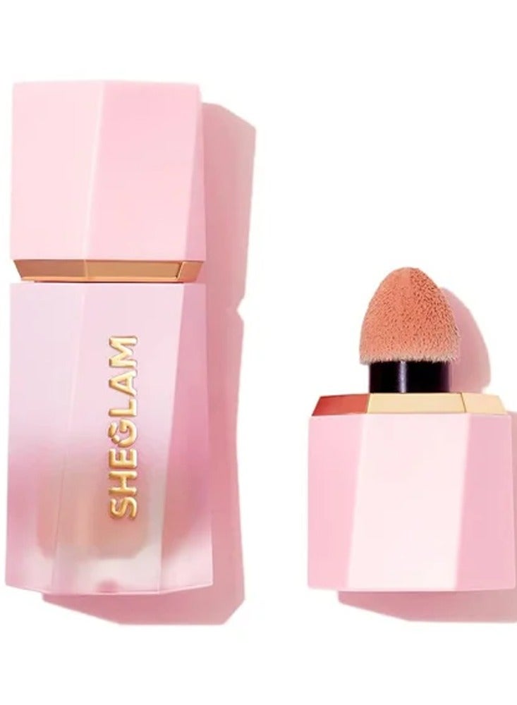 SHEGLAM - SHEGLAM Color Bloom Liquid Blush-Hush Hush SHEGLAM Color Bloom Liquid Blush-Hush Hush - Image 1