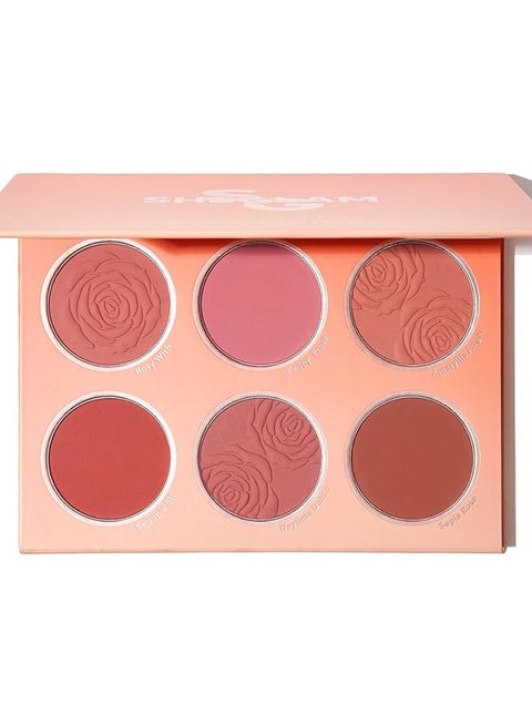Floral Flush Blush Palette - Multicolor