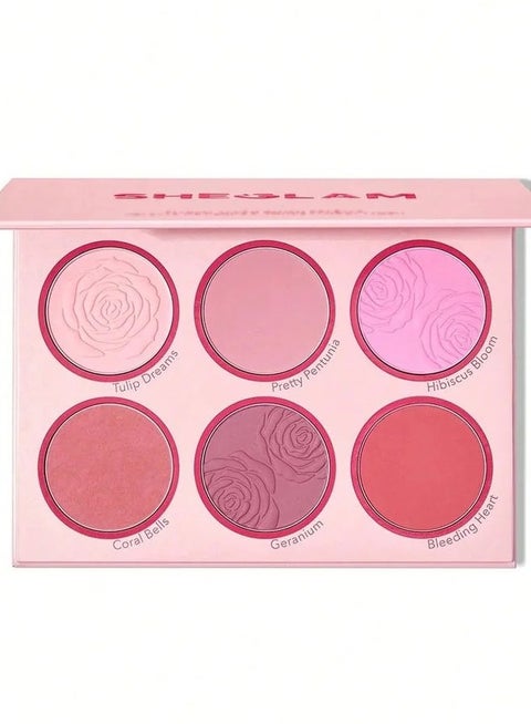 Floral Flush Blush Palette Blushing Bouquet - Pink