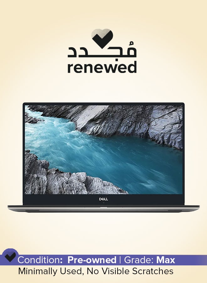 DELL Renewed - XPS 15 With 15.6-Inch FHD Display,Core i7/8th Gen/Hexa Core/32GB RAM/1TB SSD/4GB NVIDIA Graphics/Windows 10 English Black/Silver  - Image 1
