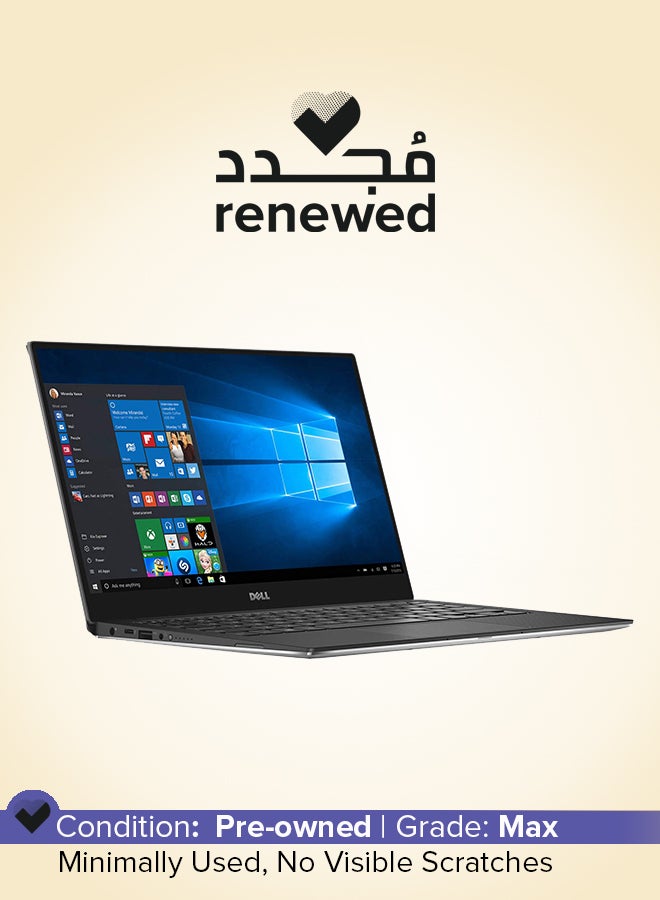 DELL Renewed - XPS 15 With 15.6-Inch Display,Core i7/Octa Core/32GB RAM/1TB SSD/4GB Nvidia GeForce GTX 1050 Ti/Windows 10 English/Arabic Silver  - Image 1