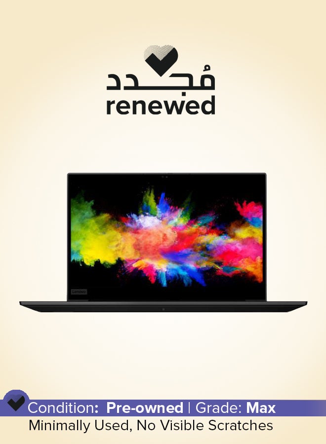 Lenovo - Renewed - ThinkPad P1 With 15.6-Inch Full HD Display,Core i7/9th Gen/Hexa Core/16GB RAM/1TB SSD/4GB NVIDIA Qadro T2000 Graphics/Windows 10 English Black - Image 1