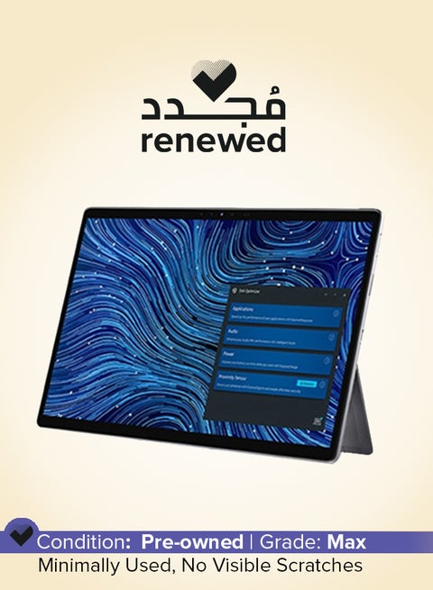 Renewed - Latitude 7000 7320 Detachable Laptop With 13-Inch Display,Core i5-1140G7/11th Gen/Quad Core/8GB RAM/256GB SSD/Intel Iris XE Graphics/Windows 11 English Titan Grey