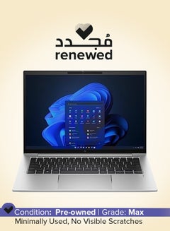 Renewed - Elitebook 840 G10 Laptop With 14-Inch Display,Core-i7-1355U/13th Gen/10-Core/16GB RAM/512GB SSD/Intel UHD Graphics/Windows 11 Pro English/Arabic Silver - pnsku/N70143034V/45/_/1736884062/d002e9d2-55c3-416b-95c2-21dad310ea08